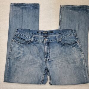 Helix Light Blue Straight Denim Jeans